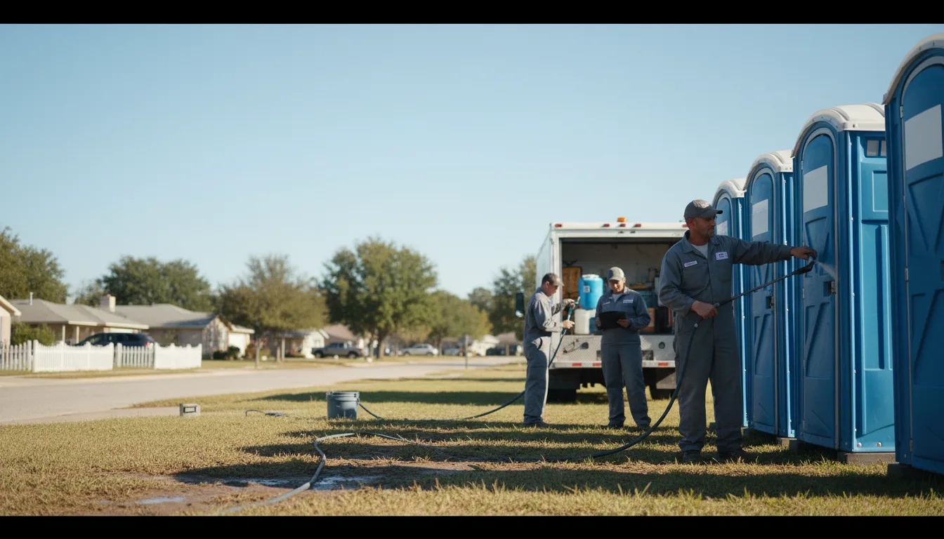 Long-Term Portable Toilet Rental in Cleveland, MN near me